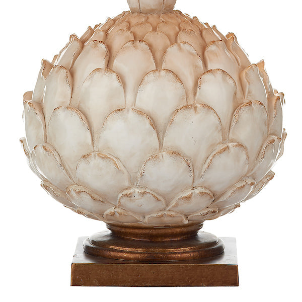 Dar Layer Table Lamp Cream Large with Shade – from Amos Lighting + Home