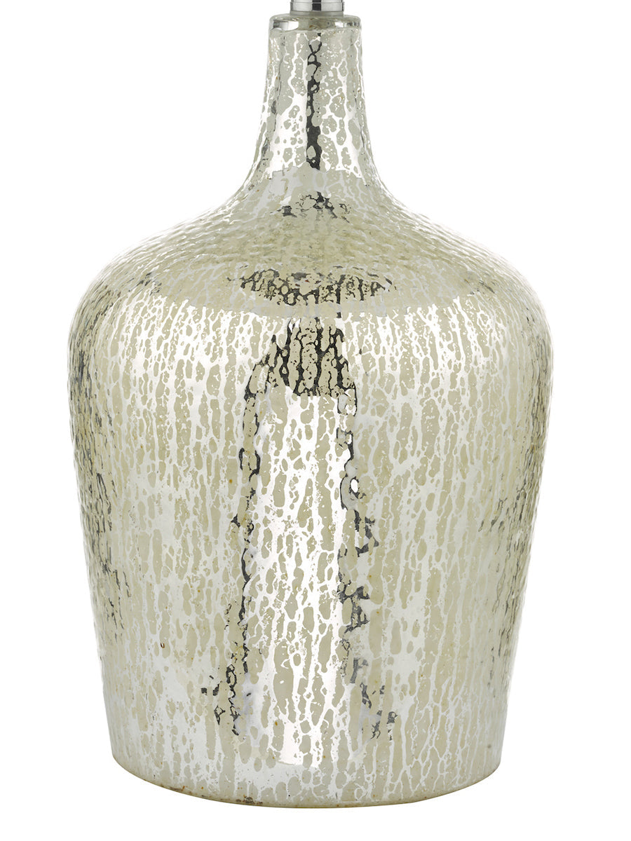 Dar Lolek Dual Light Table Lamp Silver Glass With Shade – from Amos Lighting + Home