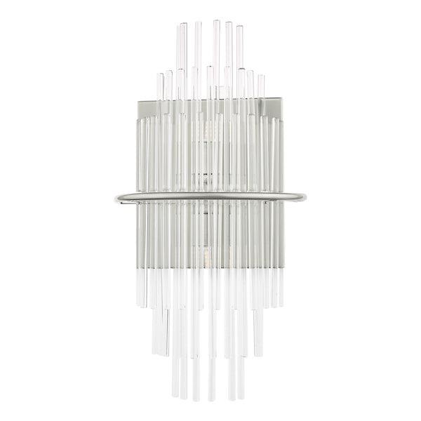 Dar Lukas Wall Light Polished Chrome – from Amos Lighting + Home