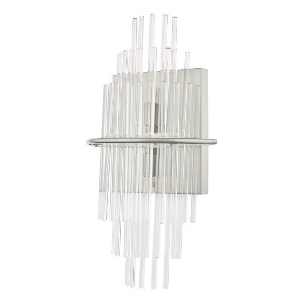 Dar Lukas Wall Light Polished Chrome – from Amos Lighting + Home