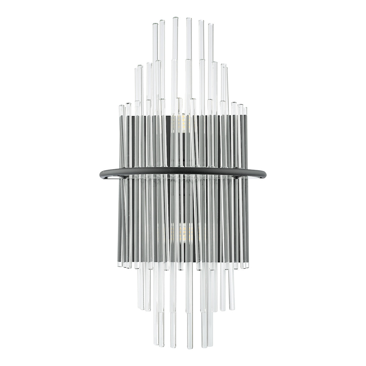 Dar Lukas Wall Light Satin Black – from Amos Lighting + Home
