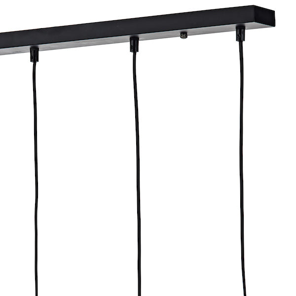 Dar Midi 5 Light Bar Black and Copper – from Amos Lighting + Home