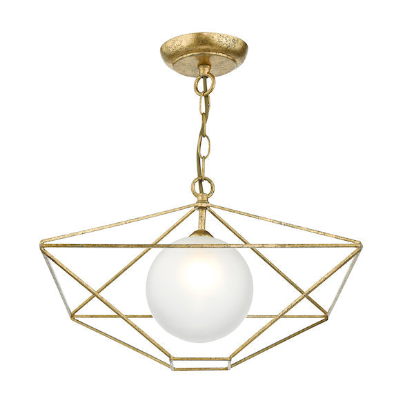 Dar Orsini Pendant Old Gold – from Amos Lighting + Home