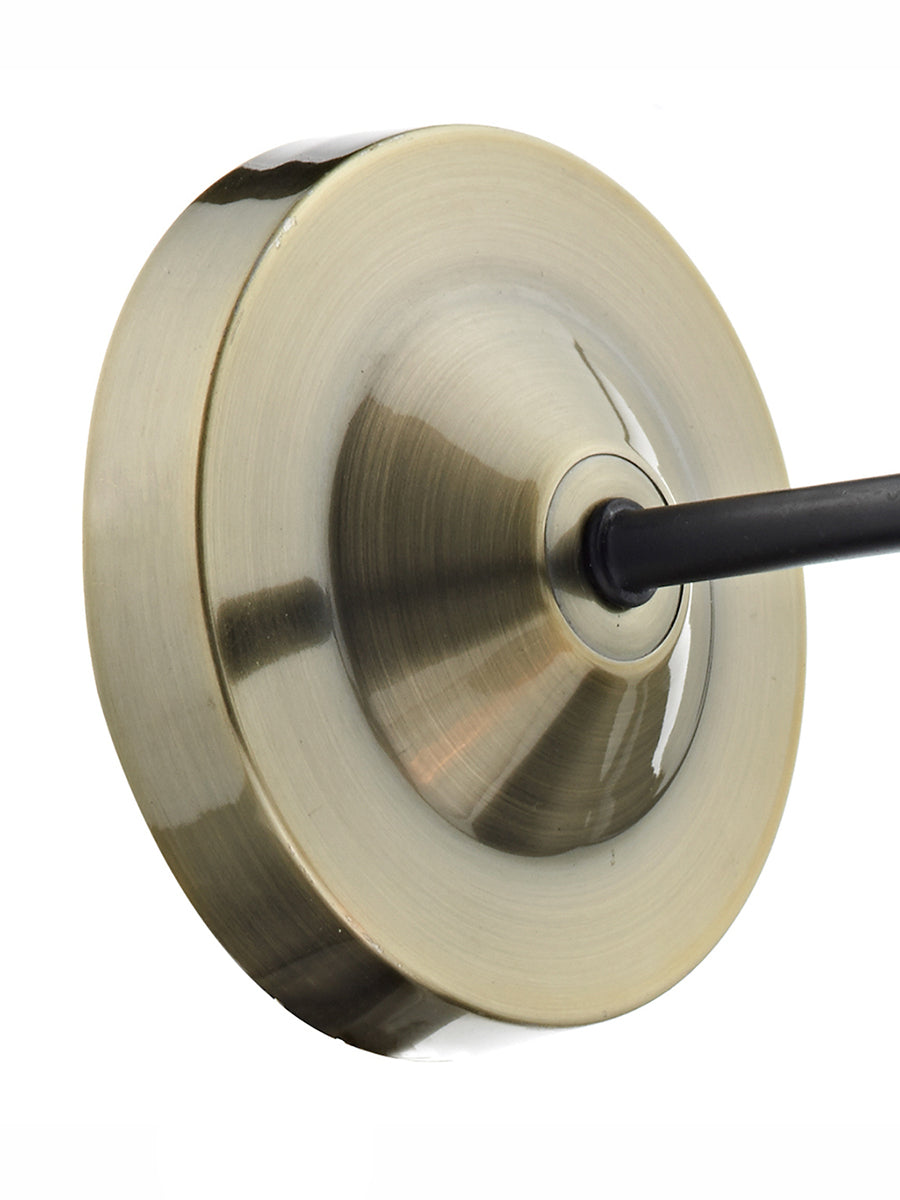 Dar Ray Wall Light Antique Brass and Clear Glass – from Amos Lighting + Home