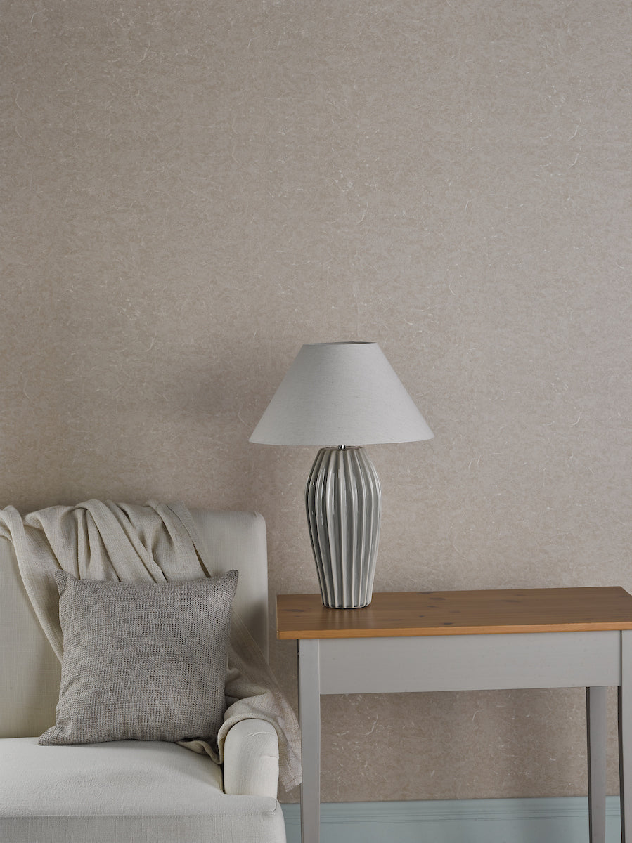 Dar Rosario Table Lamp Grey Crackle Glaze Base Only – from Amos Lighting + Home