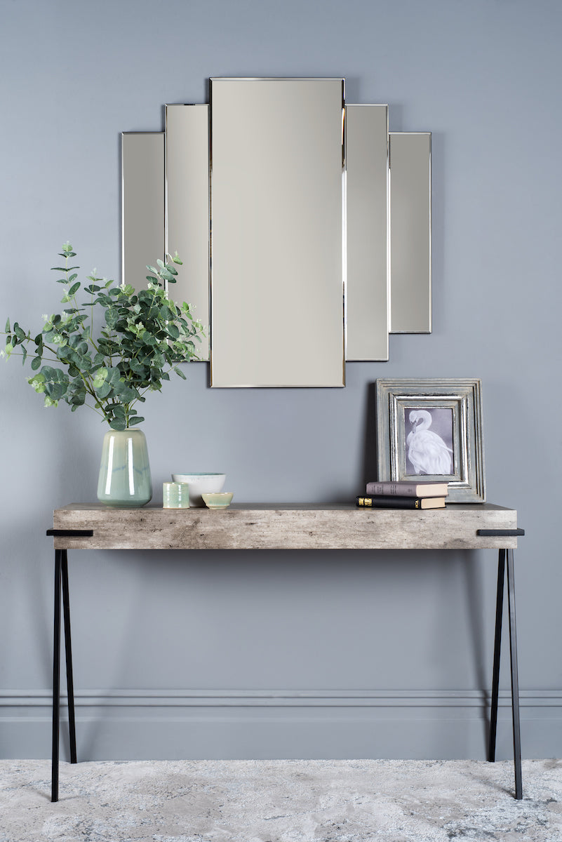 Dar Royan Console Table Concrete Effect – from Amos Lighting + Home