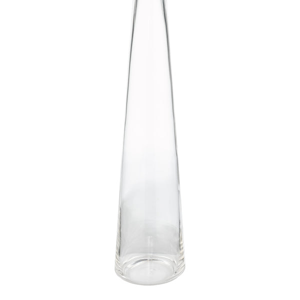 Dar Samara Table Lamp Base Clear Glass – from Amos Lighting + Home