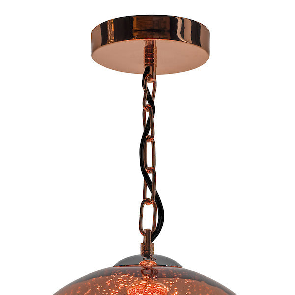 Dar Speckle Pendant Copper – from Amos Lighting + Home