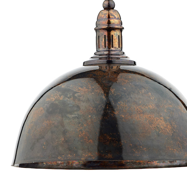 Dar Yoko Pendant Mottled Bronze – from Amos Lighting + Home