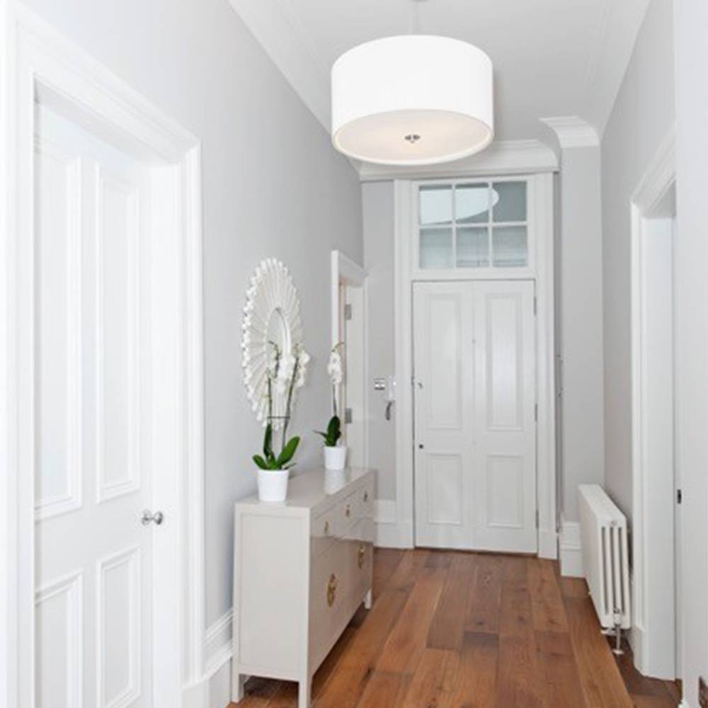 Dar Zaragoza 3 Light Drum Pendant Grey, Black or Cream – from Amos Lighting + Home