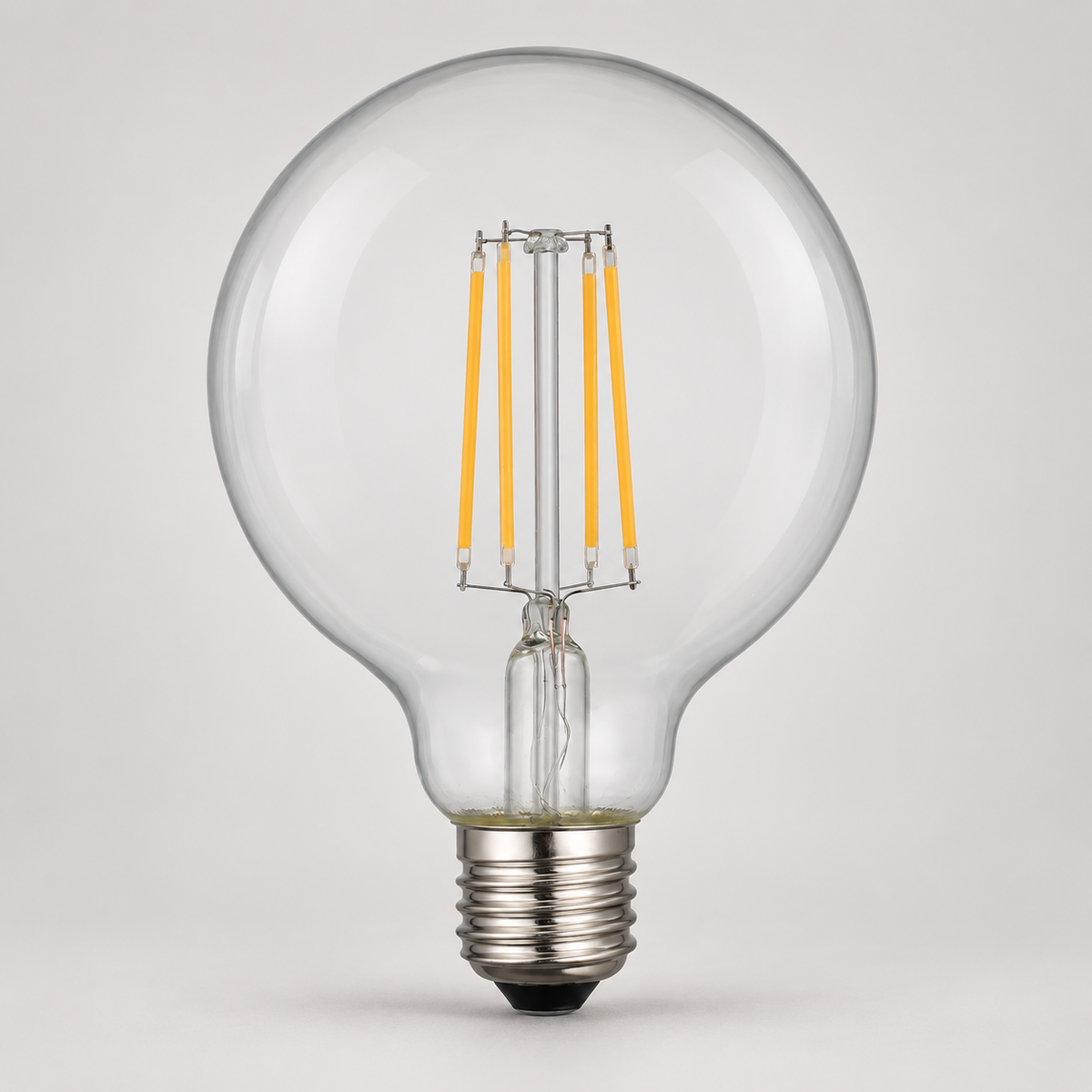 Dar LED Light Bulb E27 6w Medium Globe Dimmable