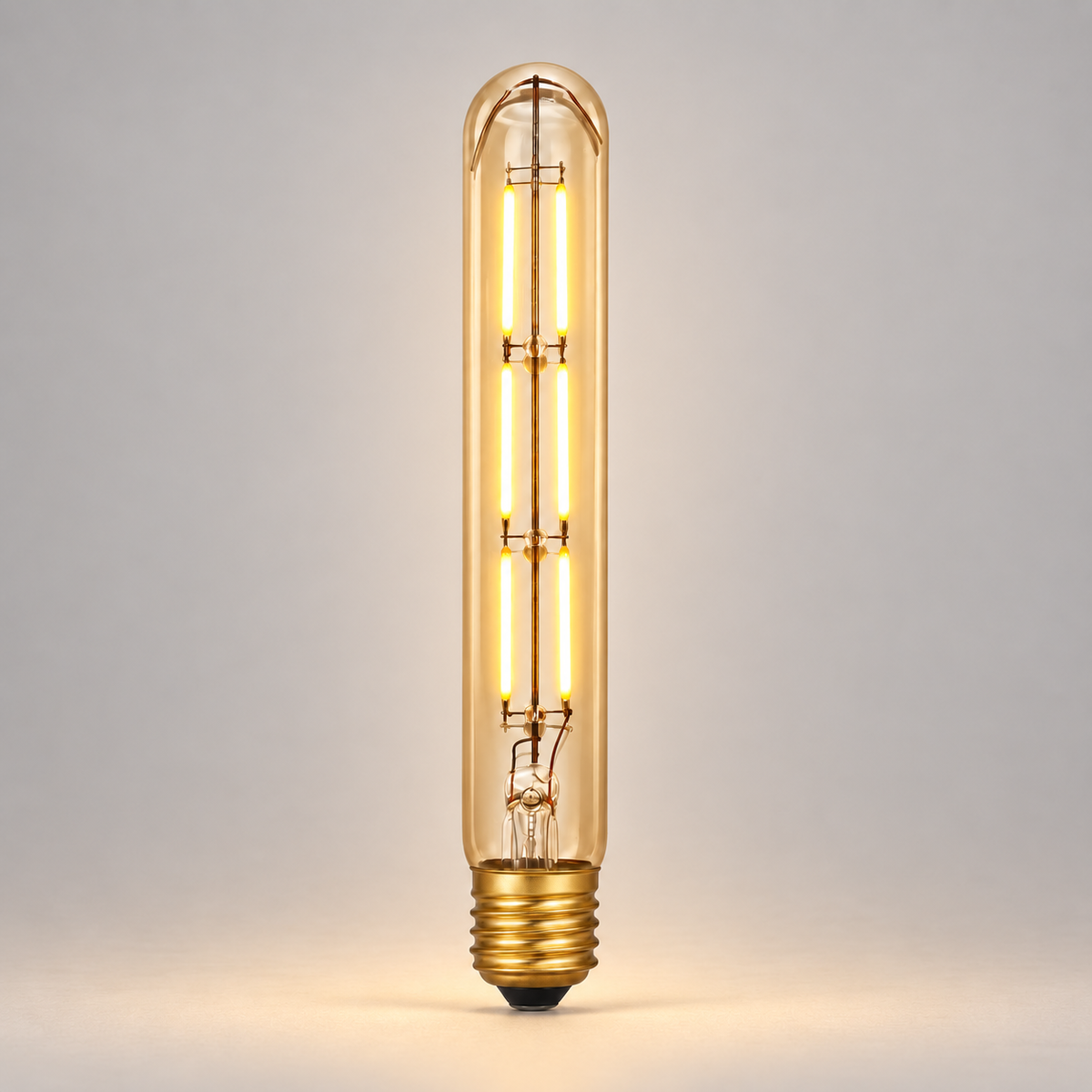 Dar LED Light Bulb E27 6w Tubular Vintage Dimmable