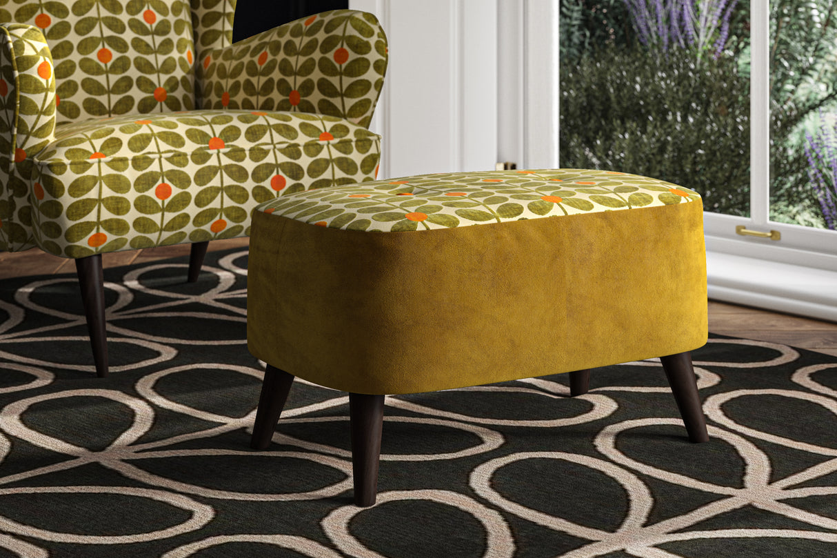 Orla Kiely Donegal Small Footstool