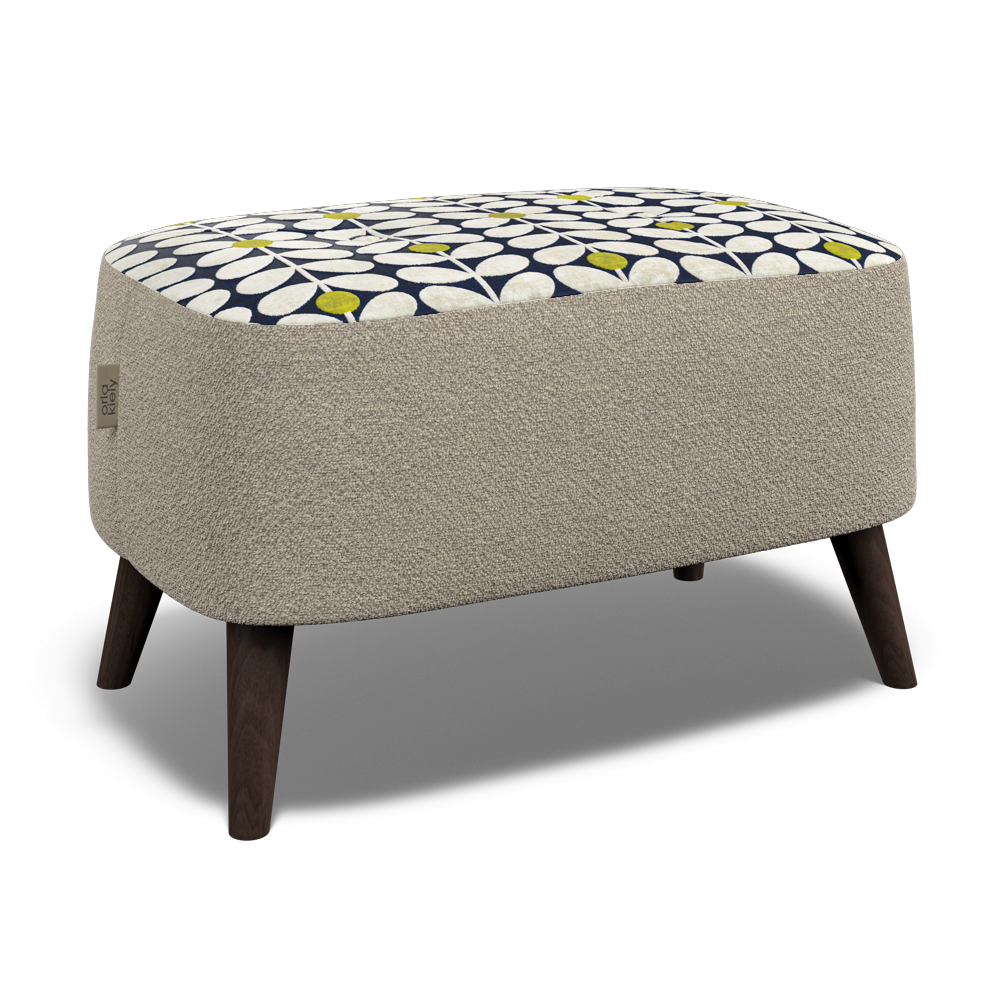 Orla Kiely Donegal Small Footstool