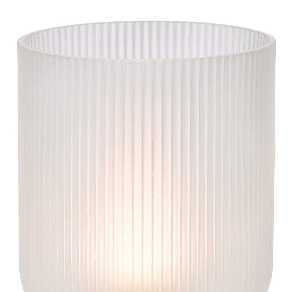 Dar Echo LED Rechargeable Table Lamp Polished Chrome