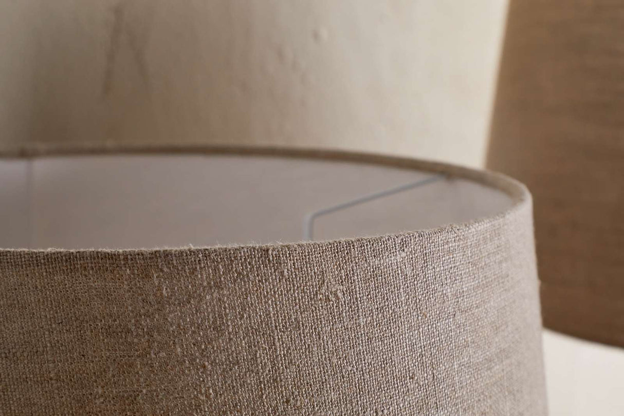 Nkuku Embaata Linen Lampshade Natural Small