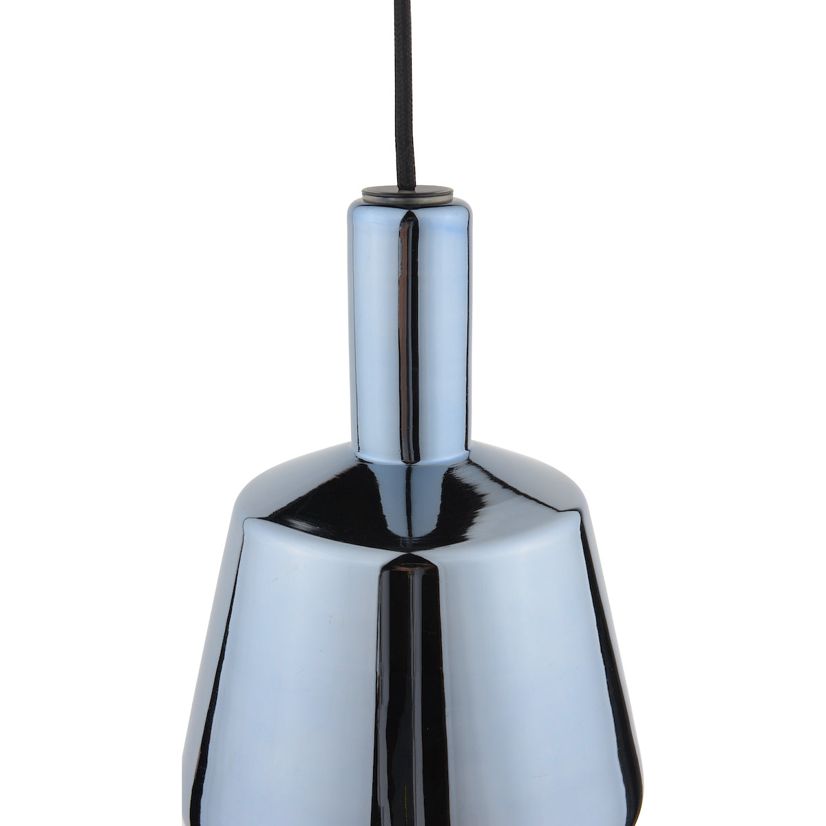 Dar Esmeralda Single Pendant Blue Glass and Opal Glass – from Amos Lighting + Home