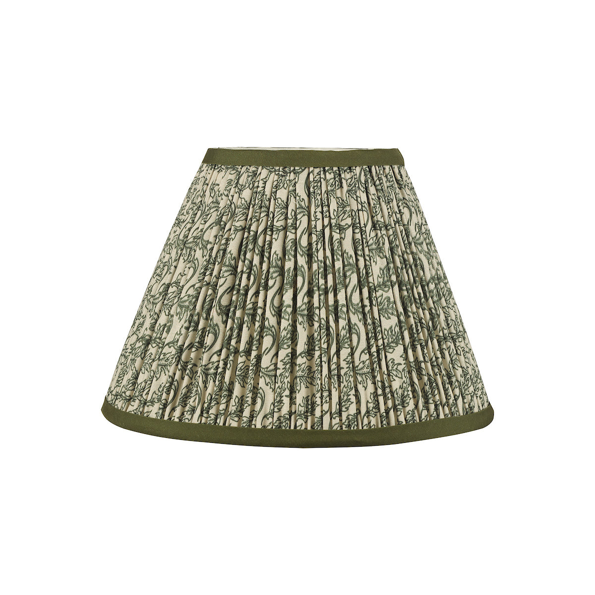 Dar Esther Green Cotton Empire Shade 25cm