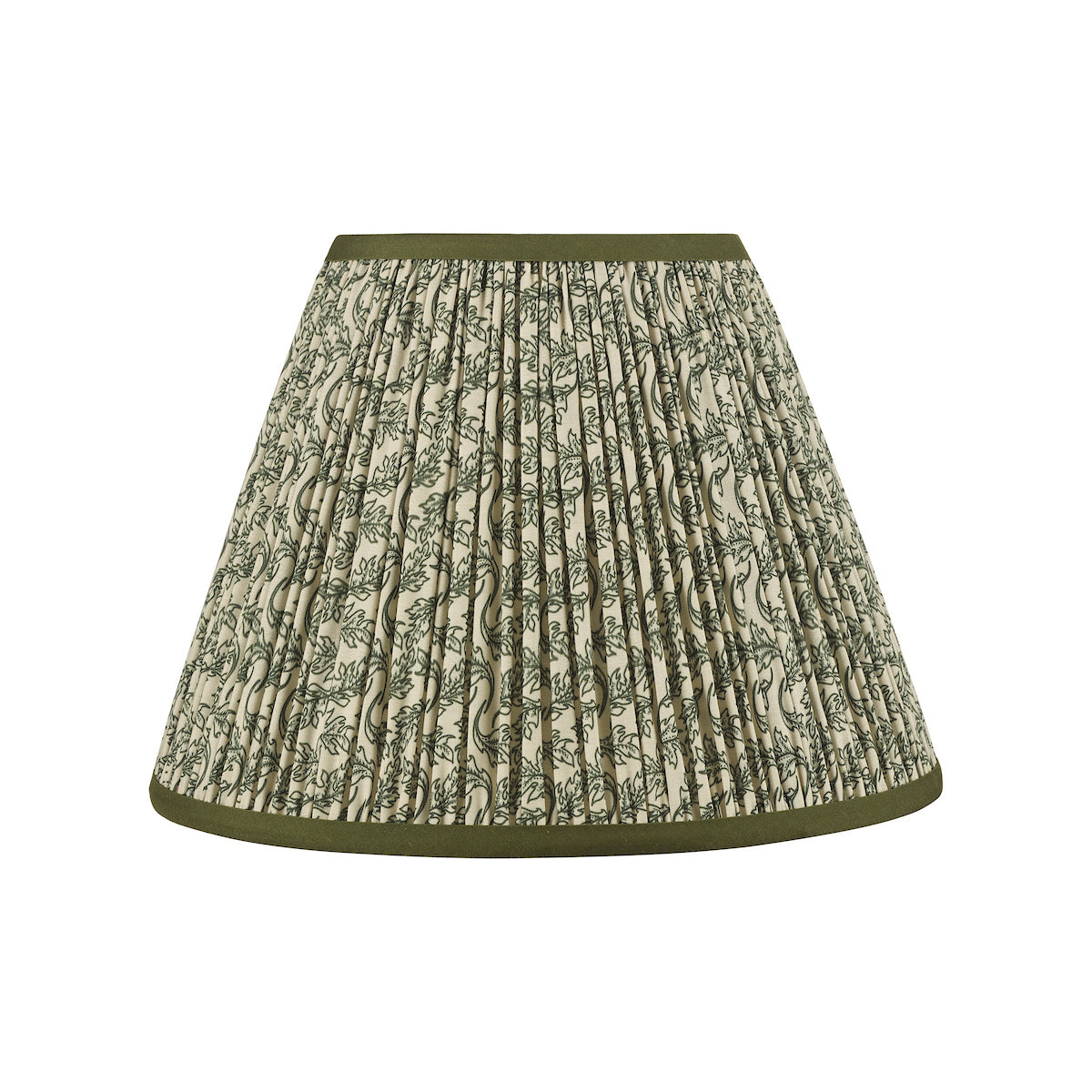 Dar Esther Green Cotton Empire Shade 30cm