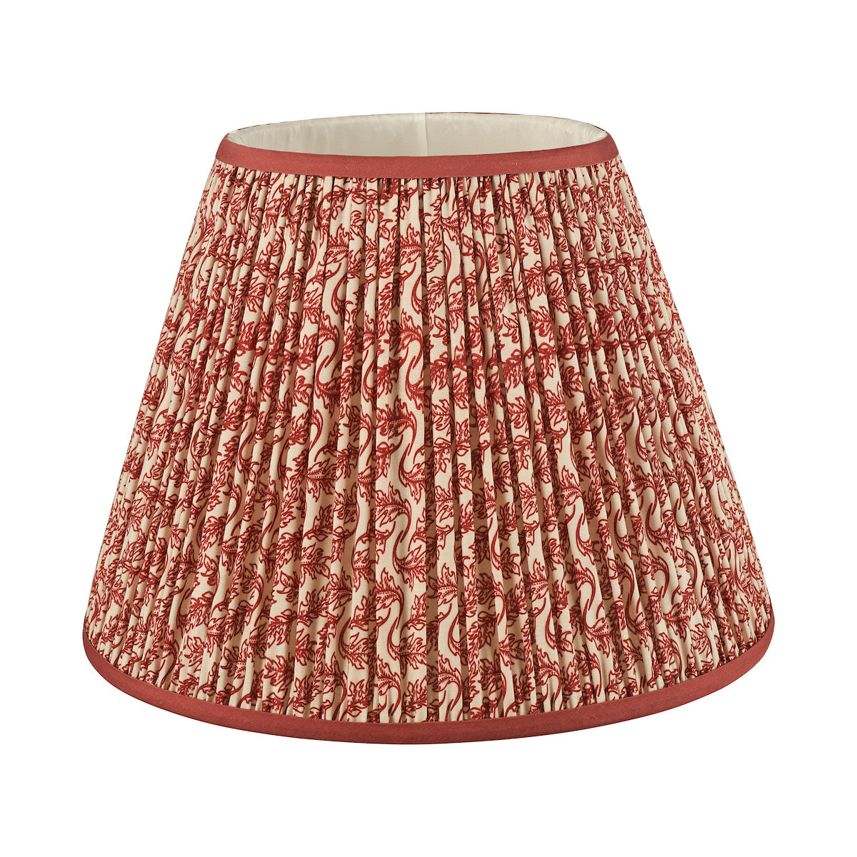 Dar Esther Red Cotton Empire Shade 35cm