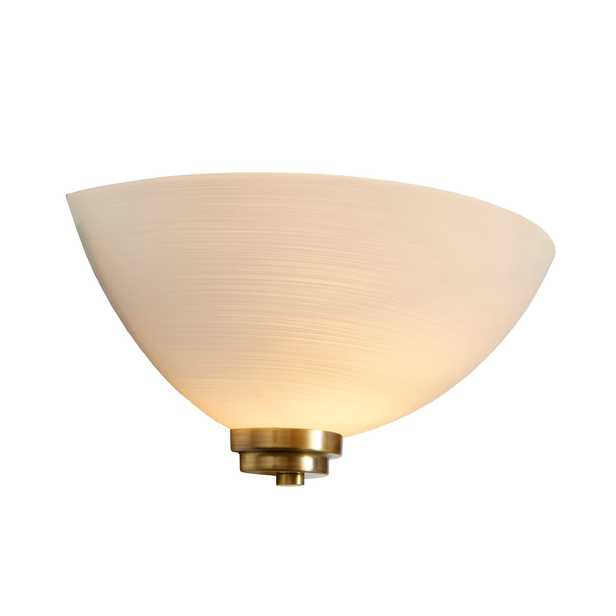 Endon Welles Wall Light Antique Brass – from Amos Lighting + Home