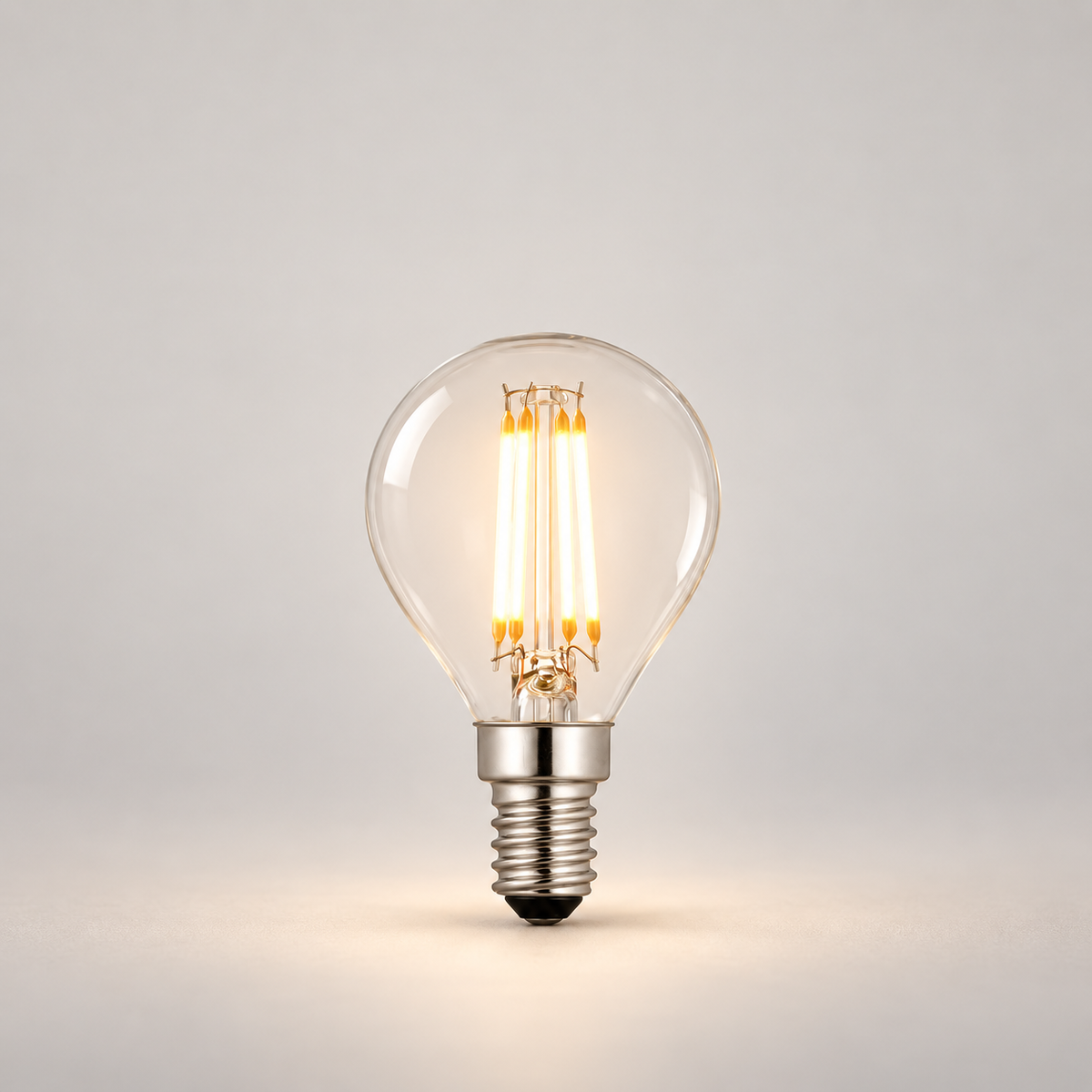 Endon E14 LED Light Bulb Filament Golf-Ball Dimmable