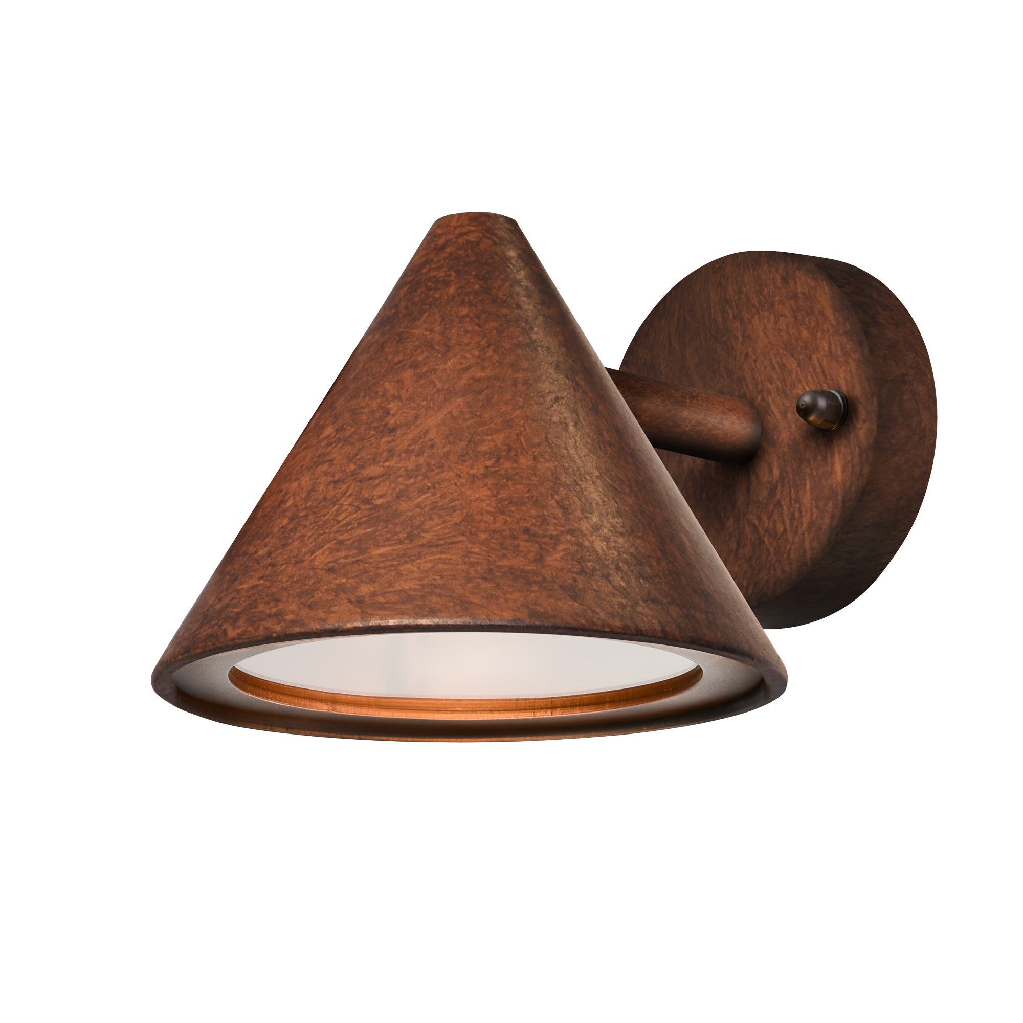 Franklite Exto Antique Copper Exterior Wall Light – Amos Lighting
