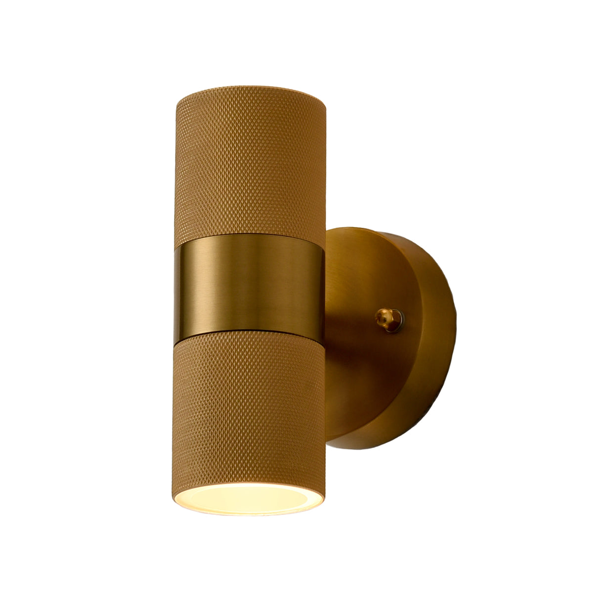 Franklite Exto Aged Brass Exterior Wall Light