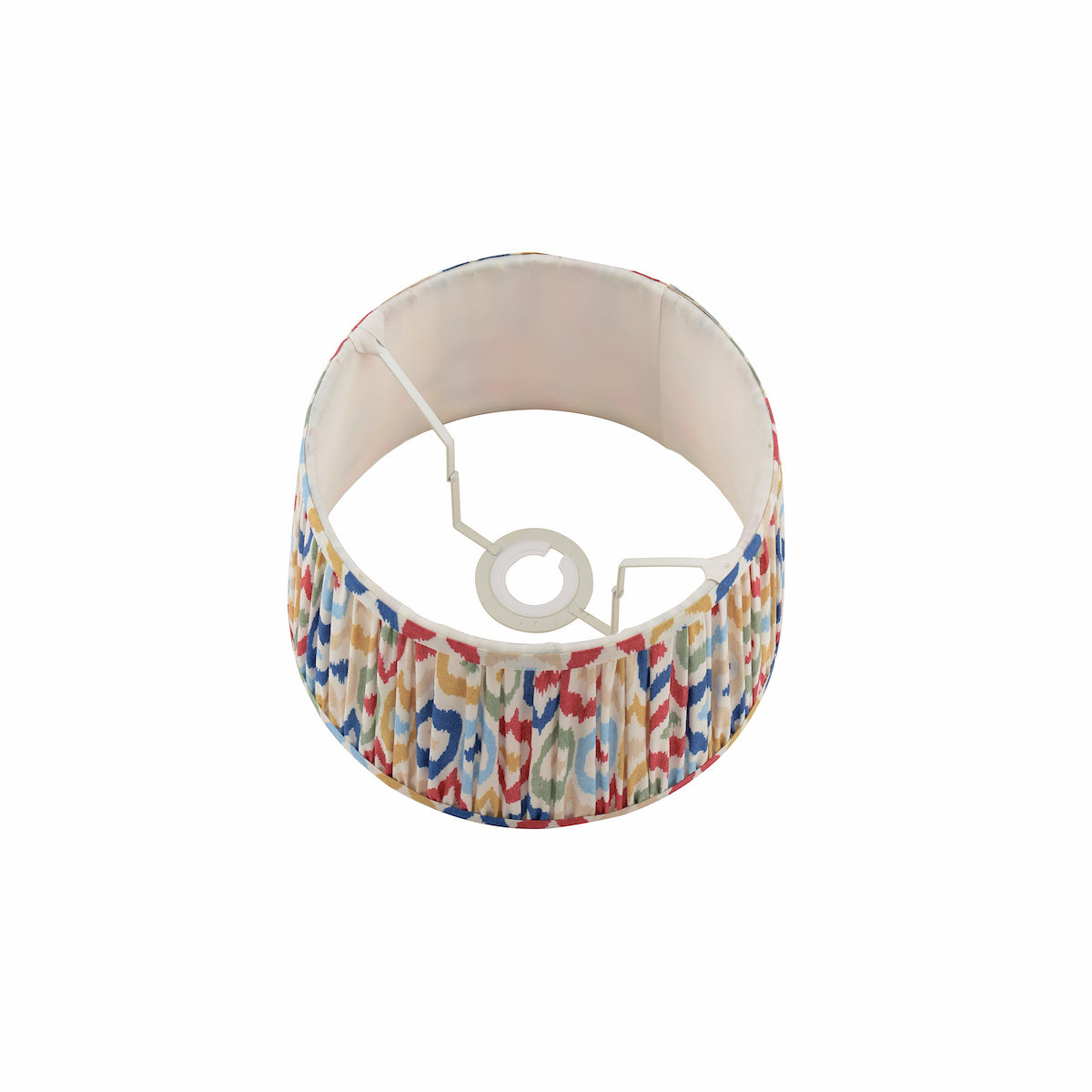 Joules Folly Multi Coloured Artful Cotton Tapered Drum Shade 25cm