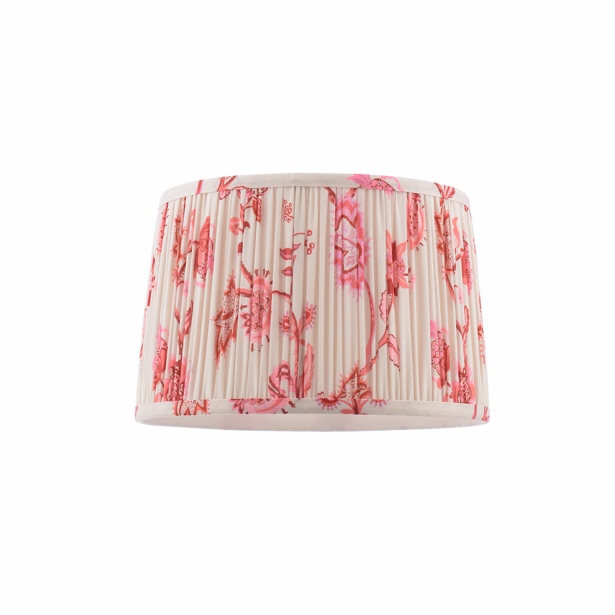 Joules Folly Pink Cotton Tapered Drum Shade 30cm