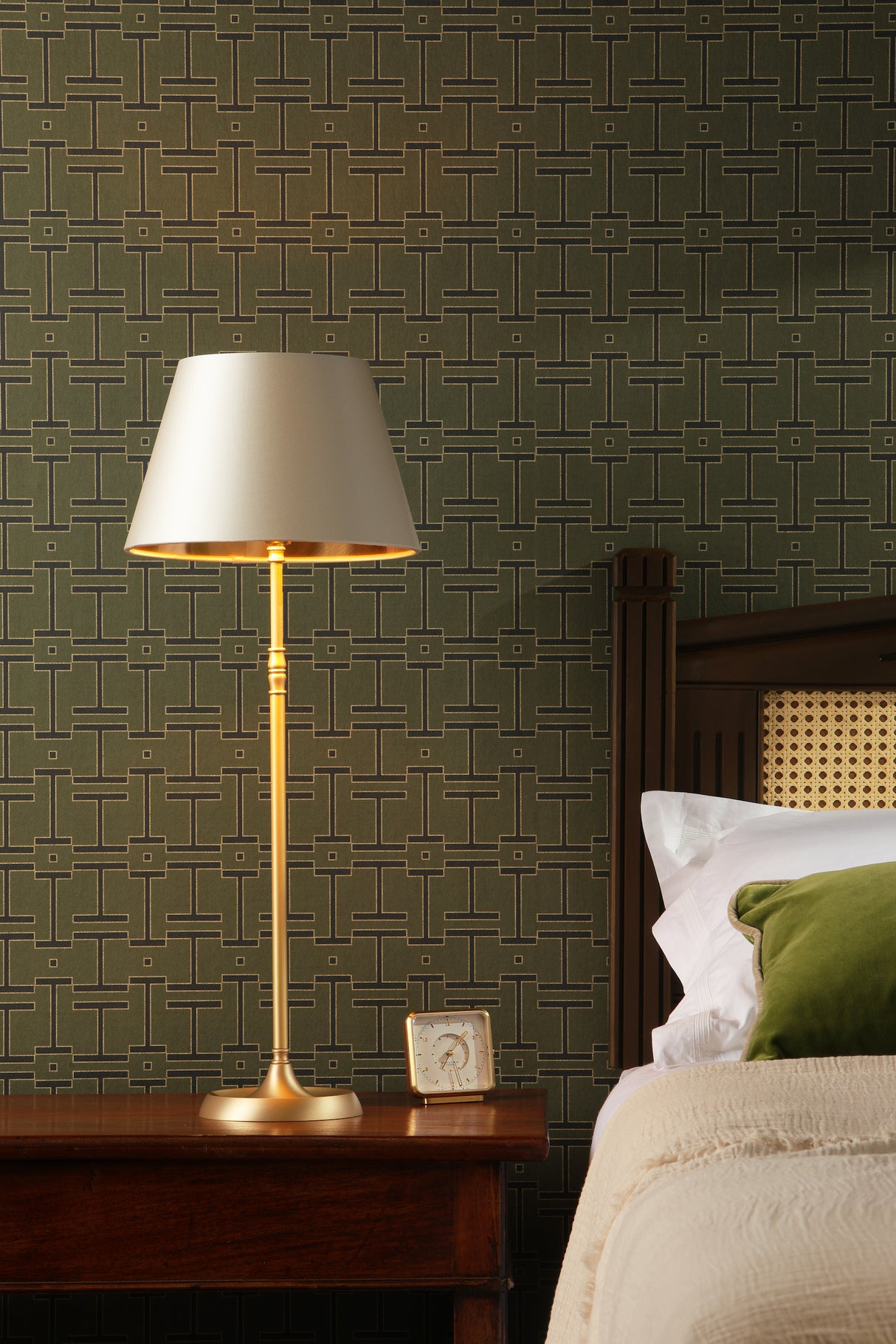 David Hunt Foyle Table Lamp Brushed Brass Base Only