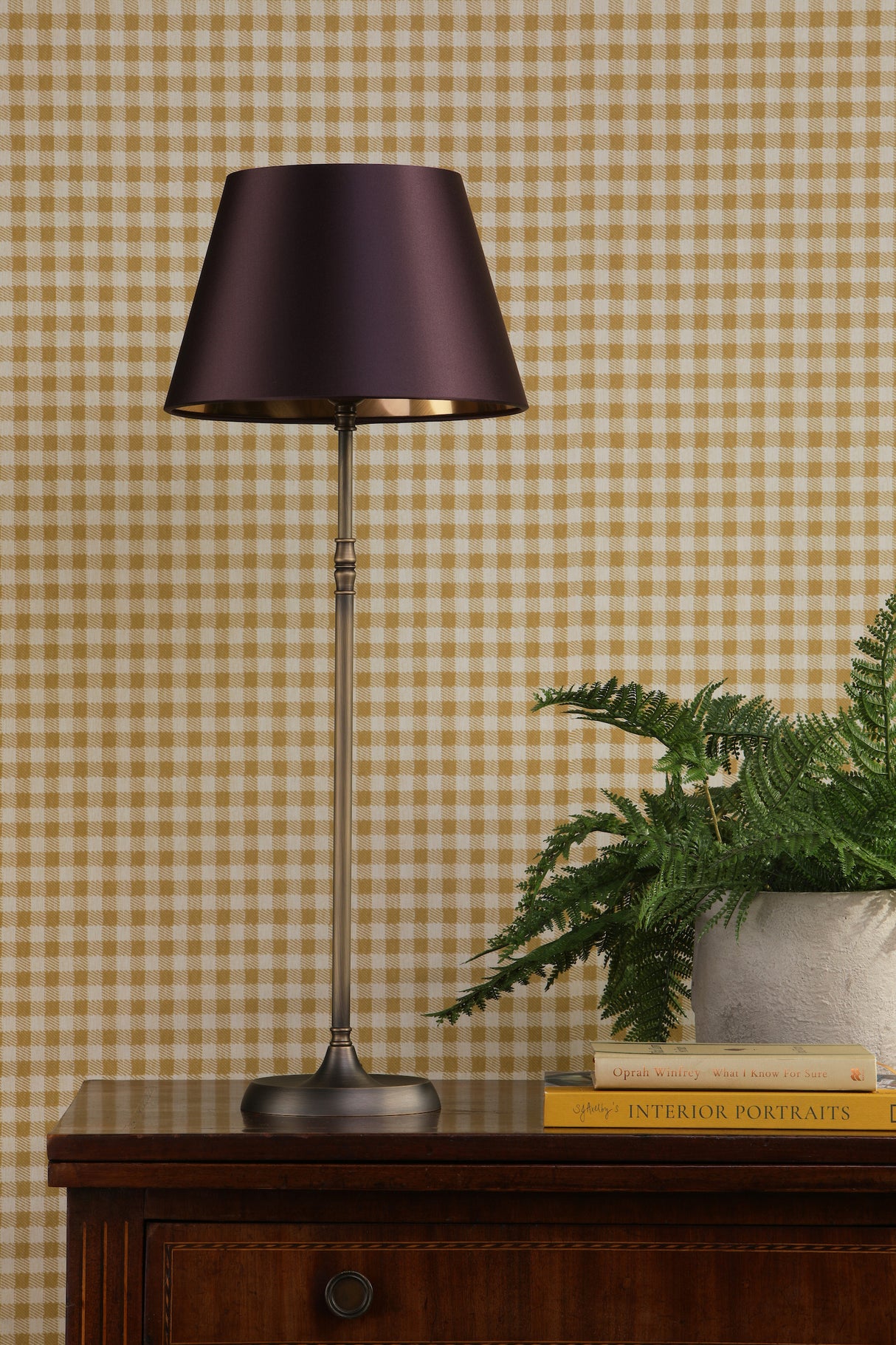 David Hunt Foyle Table Lamp Antique Brass Base Only