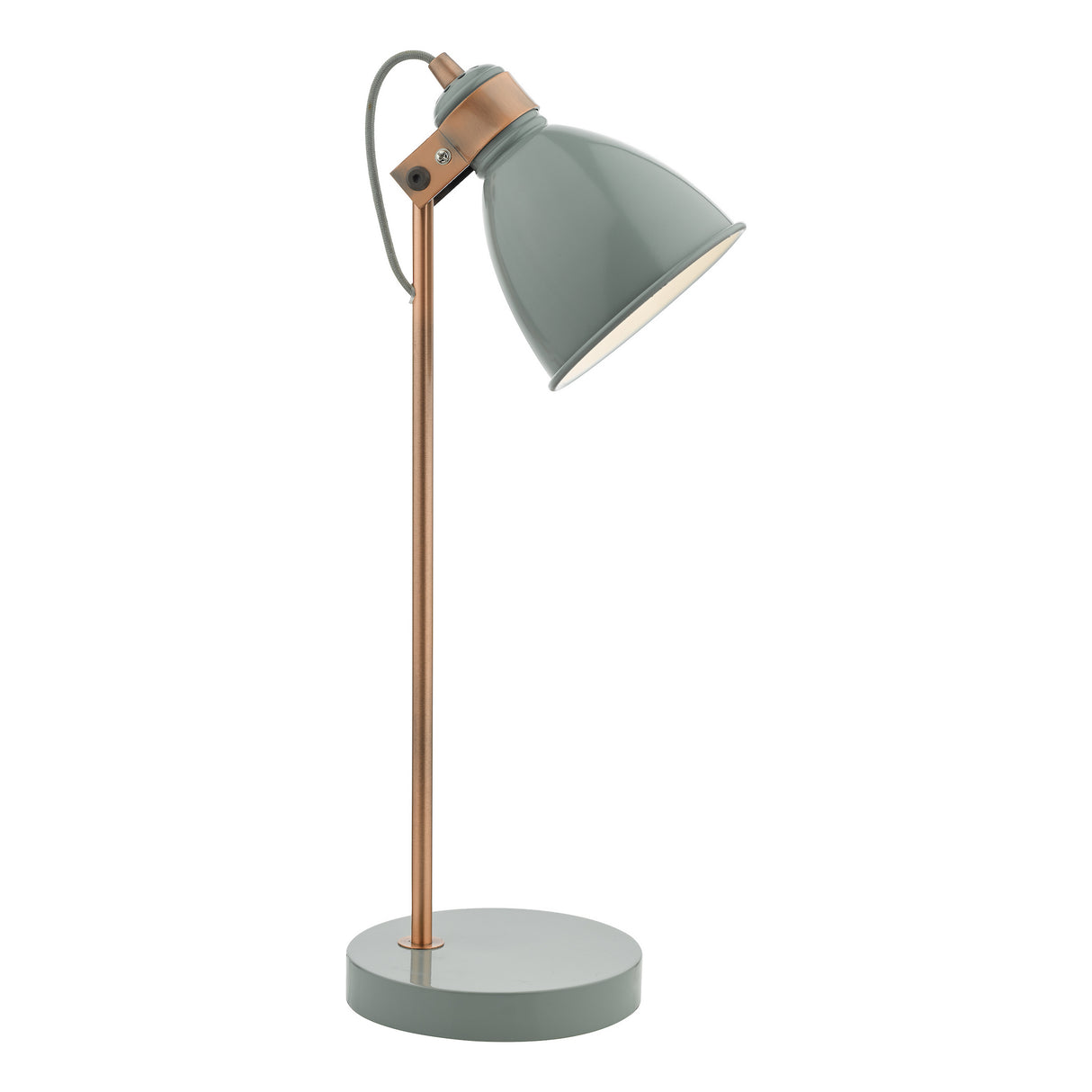 Dar Frederick Table Grey and Copper