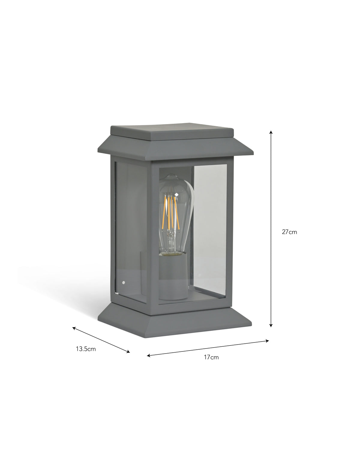 Garden Trading Stourton Wall Light Charcoal