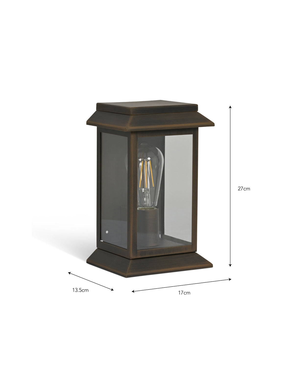 Garden Trading Stourton Wall Light Antique Bronze Finish