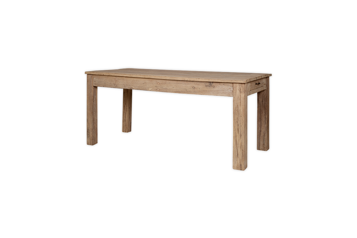 Nkuku Fioni Reclaimed Wood Dining Table Natural Small