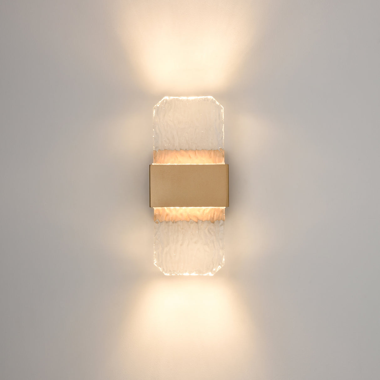 Franklite Frost Bathroom Wall Light Small