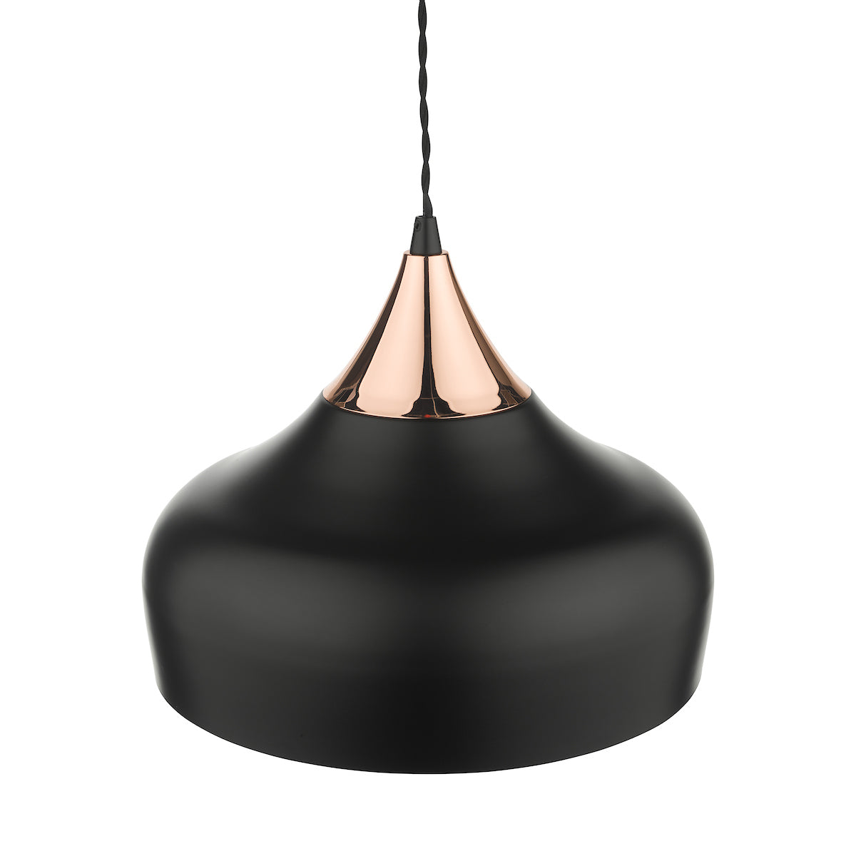 Dar Gaucho Single Pendant Black And Copper