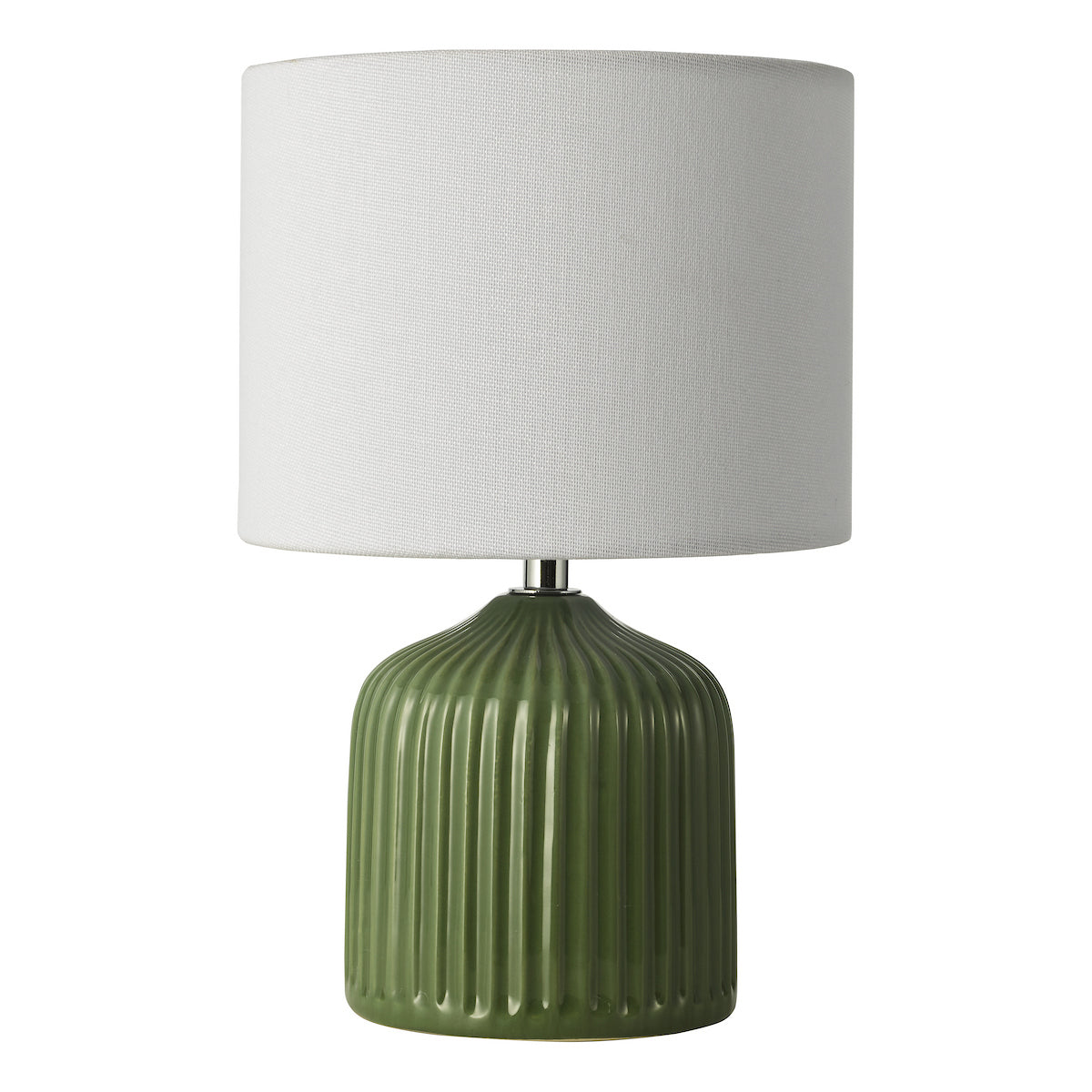 Dar Gigi Twin Pack Table Lamp Green With Shade