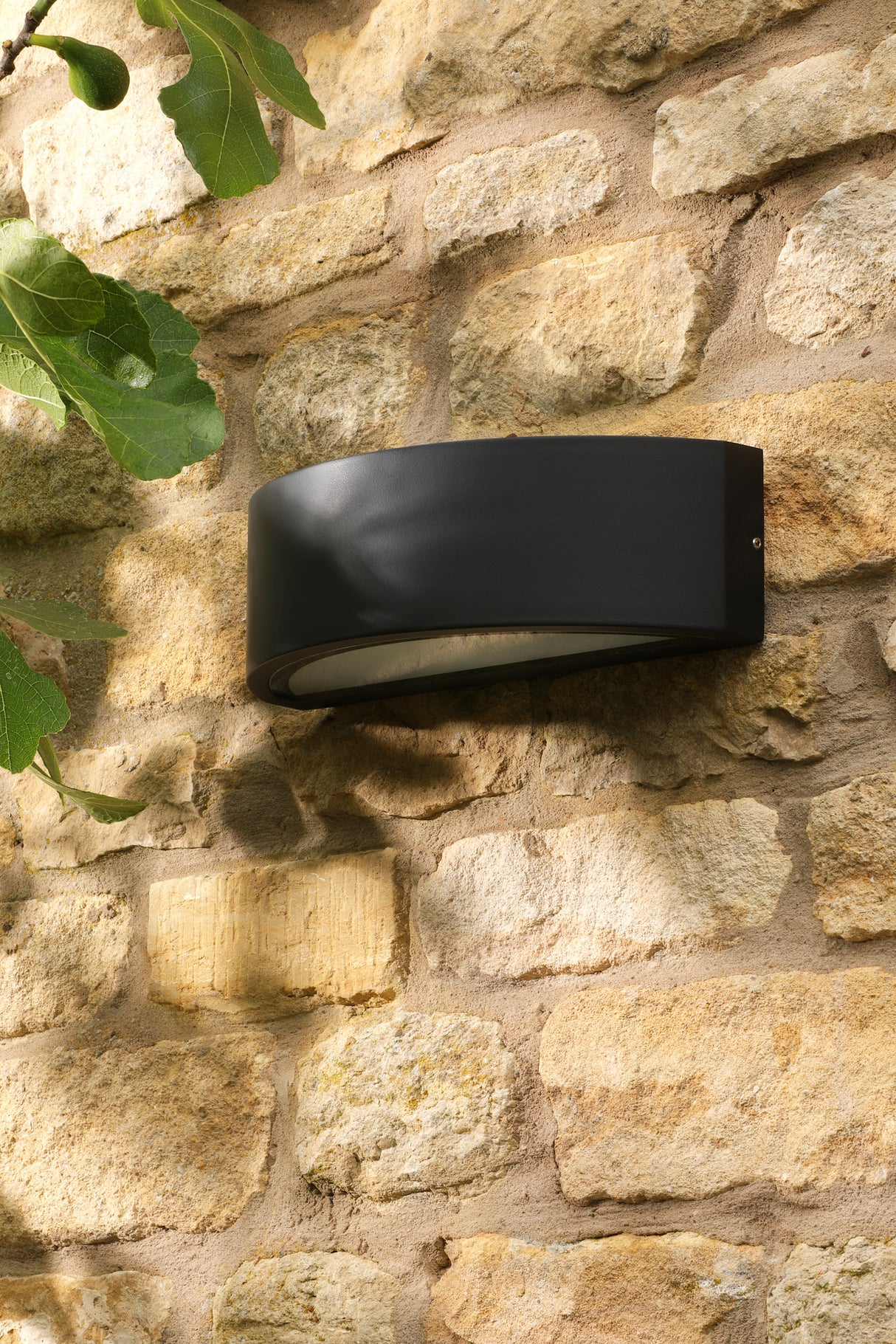 David Hunt Gosport Outdoor Wall Light Matt Black IP54