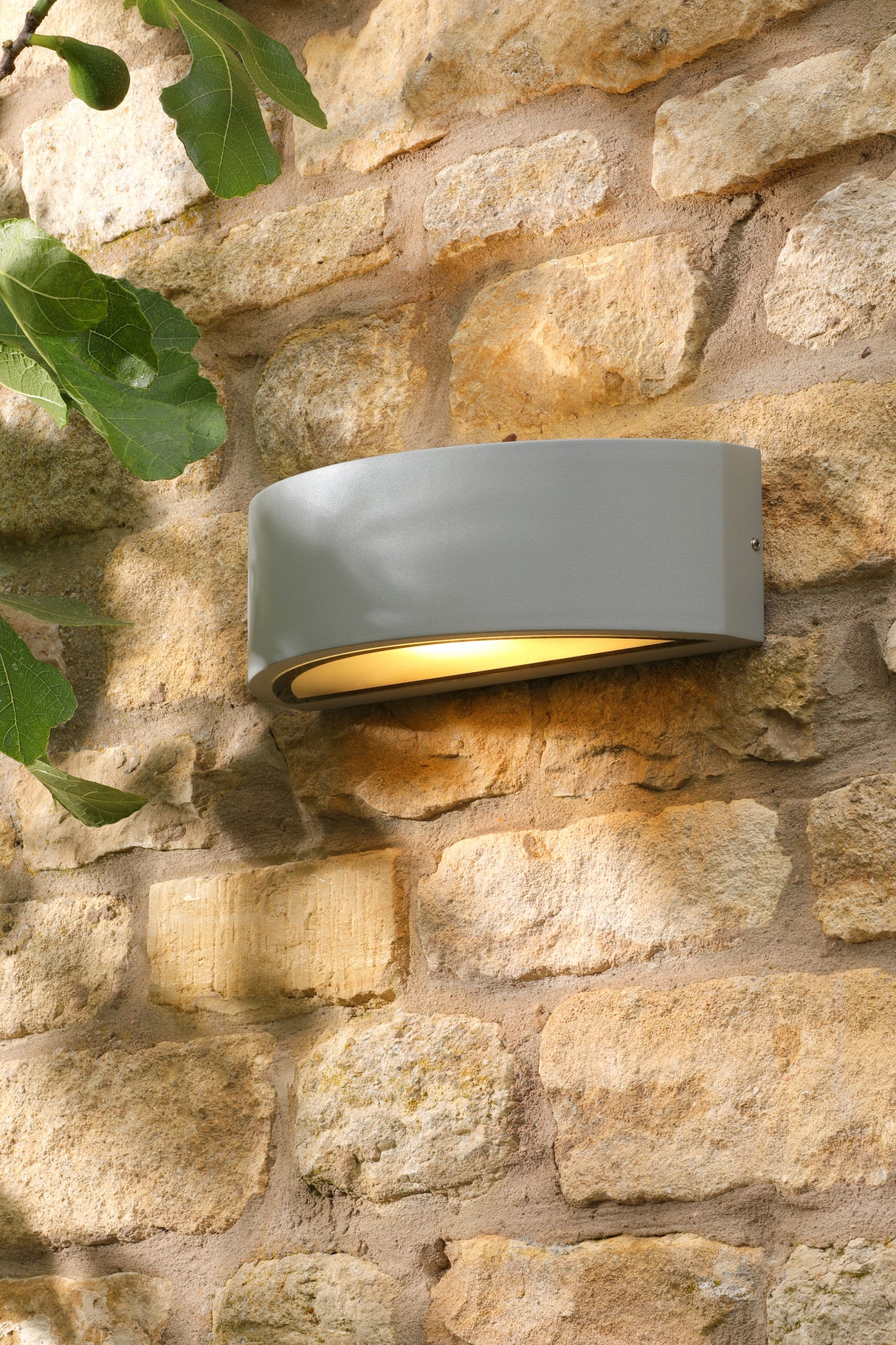 David Hunt Gosport Outdoor Wall Light Matt Grey IP54