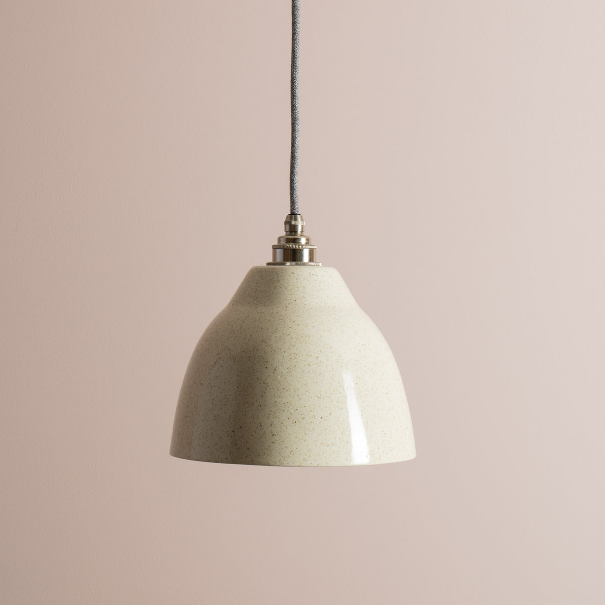 Studio Haran Element Pendant Light in Ceramic and Brass/Nickel