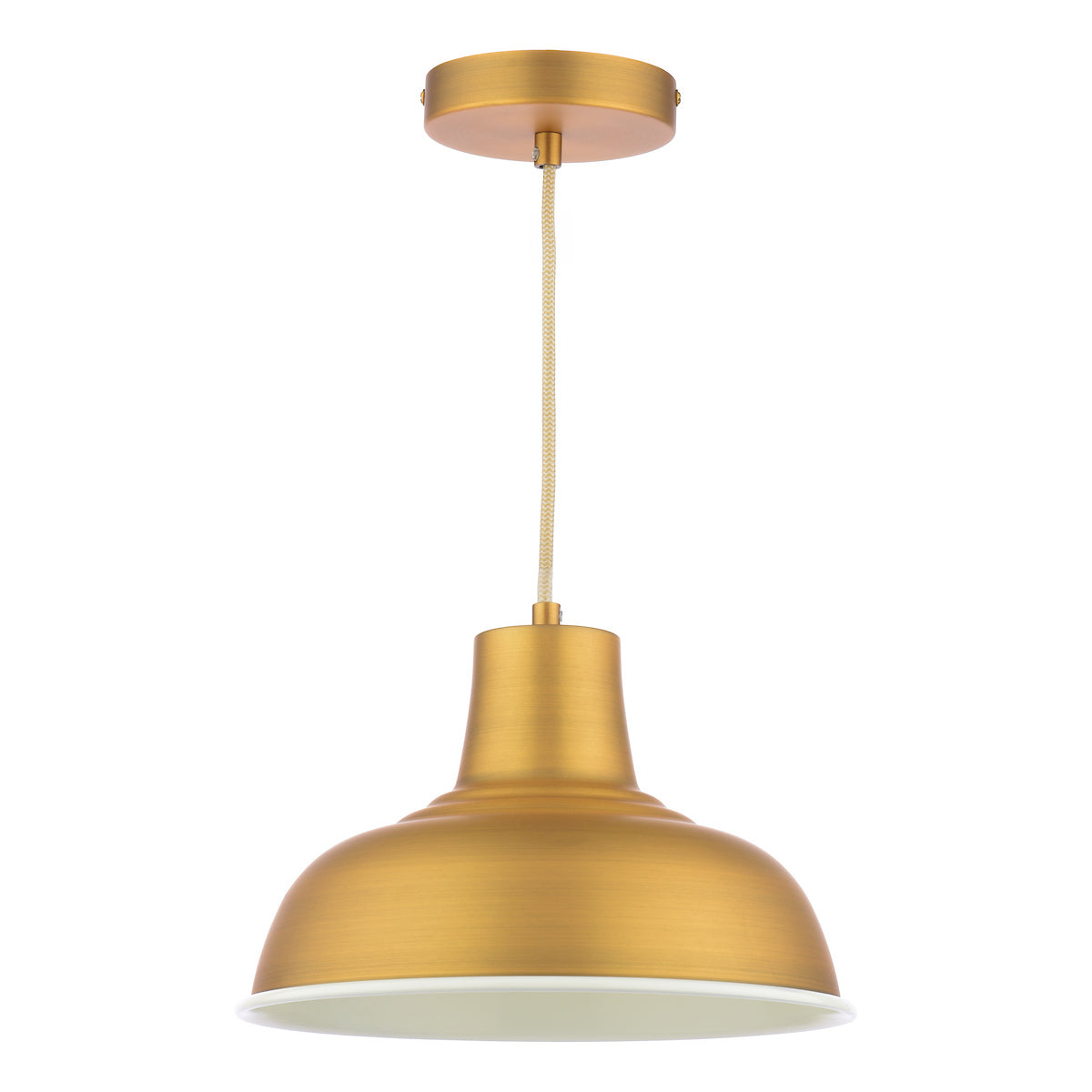 Joules Hatfield Pendant Matt Antique Brass