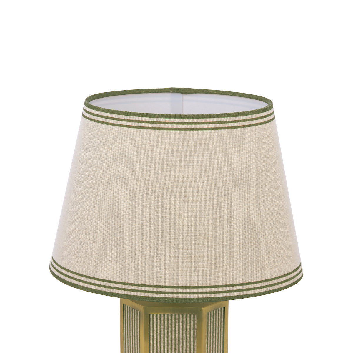 Joules Helmingham Table Lamp Green With Shade
