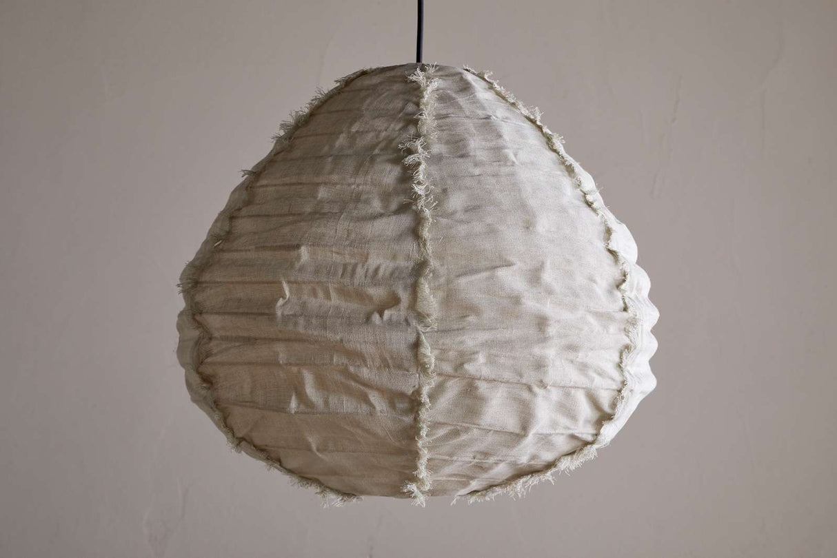 Nkuku Hirana Linen Lampshade Natural Small