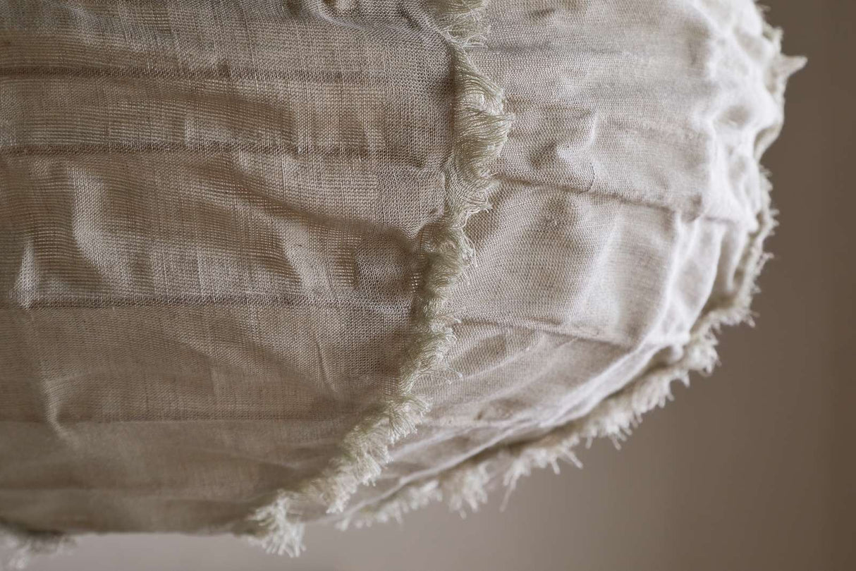 Nkuku Hirana Linen Lampshade Natural Small