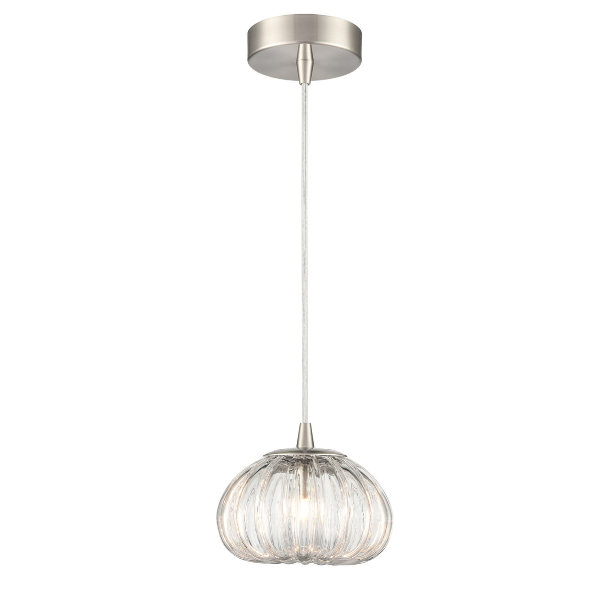Franklite Harvest Pendant satin nickel