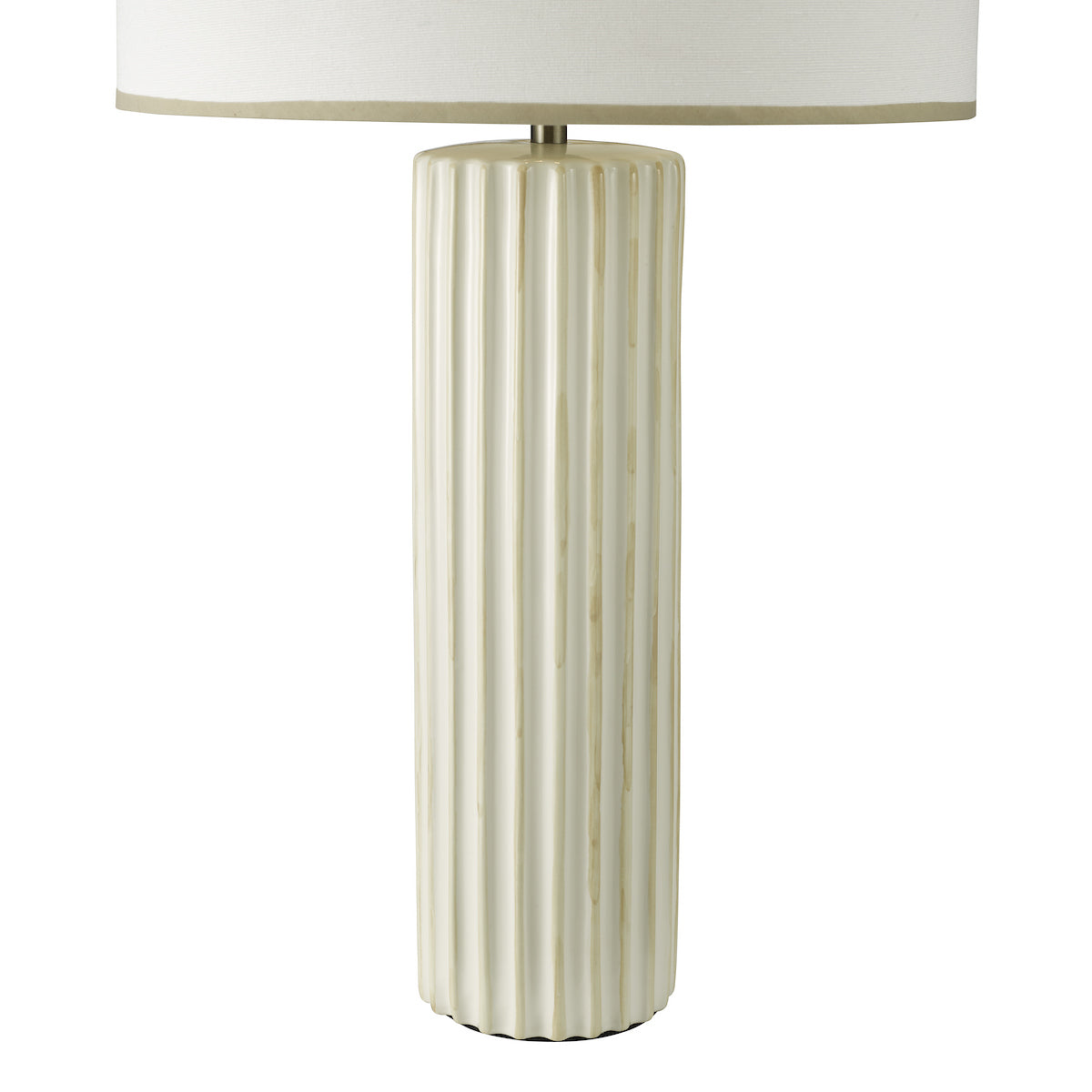 Dar Idella Table Lamp Taupe With Shade