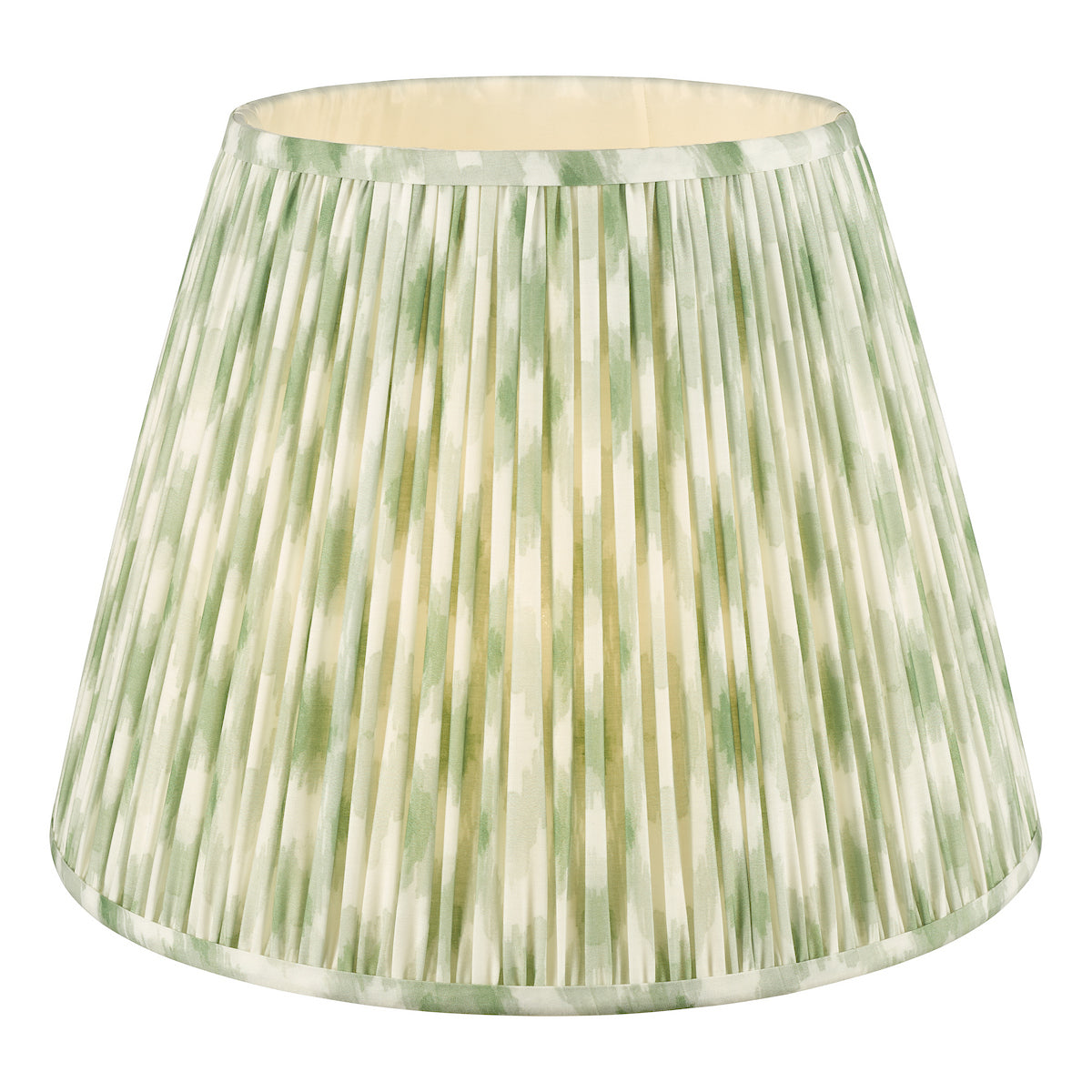Dar Ikat Green Cotton Empire Shade 40cm