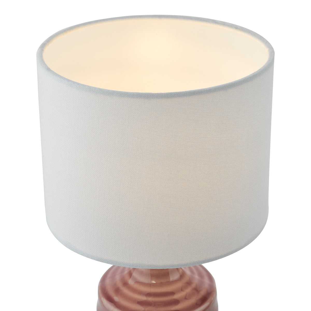 Dar Inci Table Lamp Pink With Shade